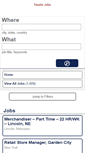 Mobile Screenshot of nestleusa.jobs